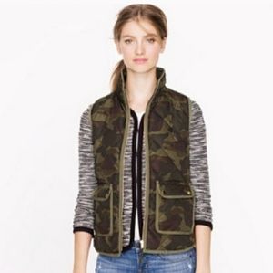 J. Crew Camo Excursion Vest